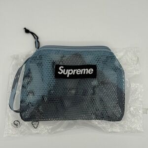Supreme Mesh‎ Pouch Blue Camo SS20B23 Small Bag Accessory NWT